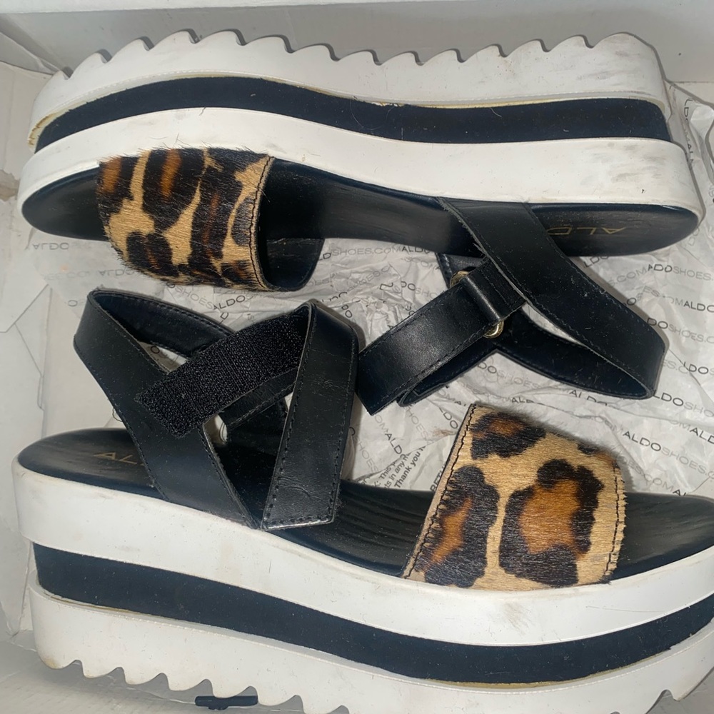 Aldo platform sandals